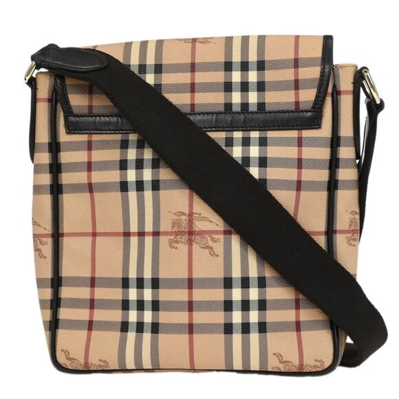 Burberry Beige House Check Shoulder Bag ITSTESER35MIL - Picture 1 of 10